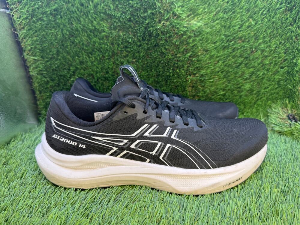 Asics GT-2000 14 1012B843 Athletic Sneaker Women's 9.5 Black Mesh Running Sports